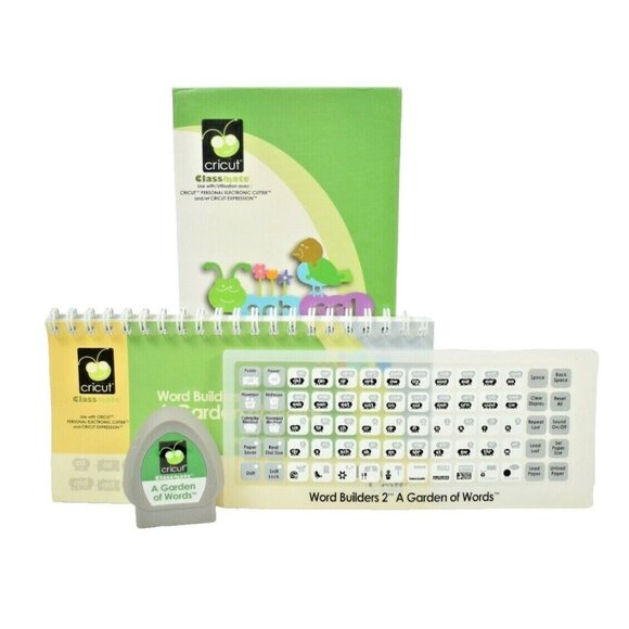Cricut Other - Provo Craft Classmate Word Builders 2 A Garden of Words for Cricut Machines